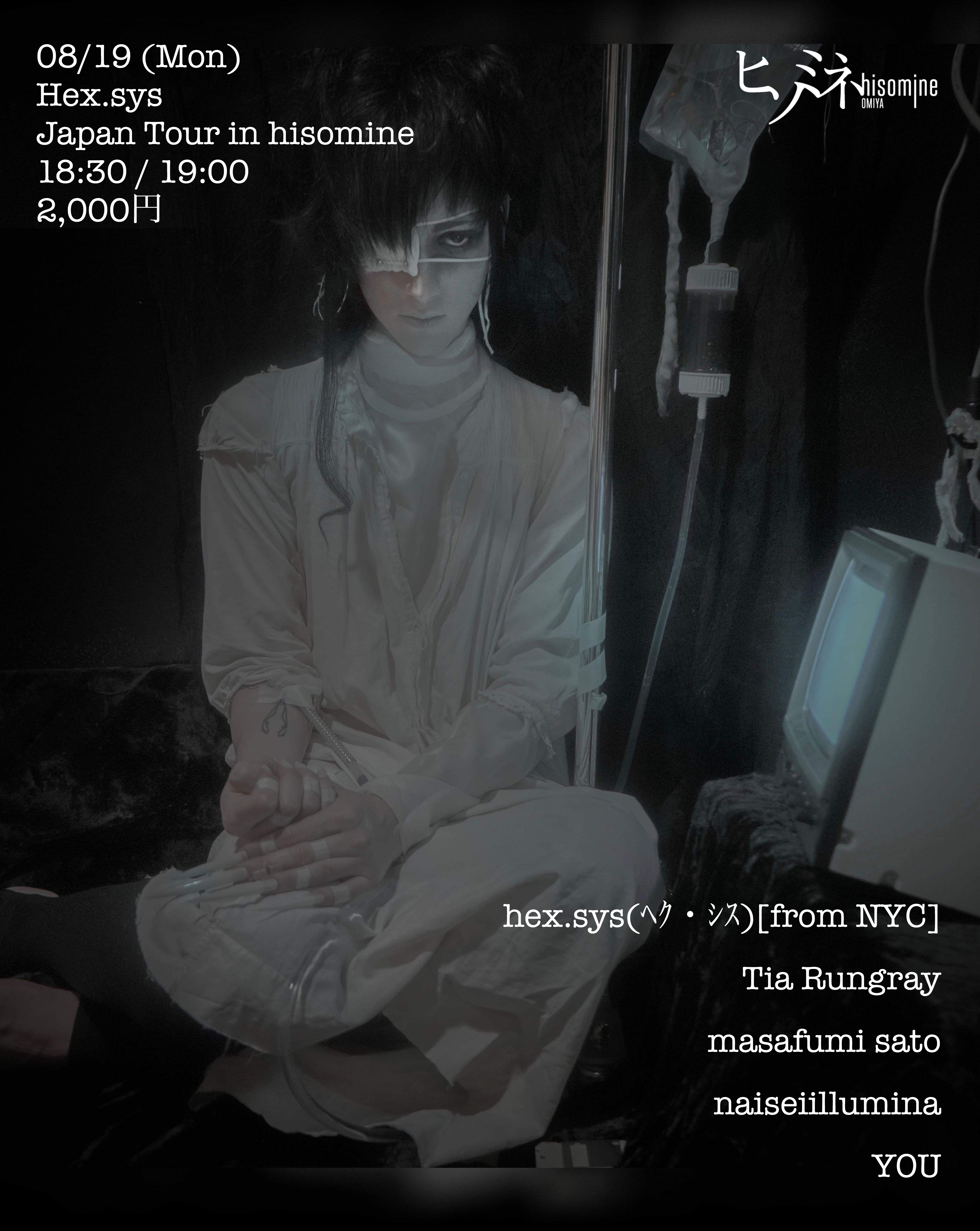 Hex.sys Japan Tour in hisomine